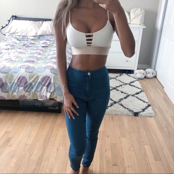 bebe Tops - Bebe Bralette Crop Top